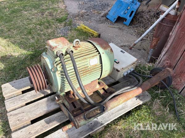 Elmotor VEM 30 kW / 40 Hk med yd start