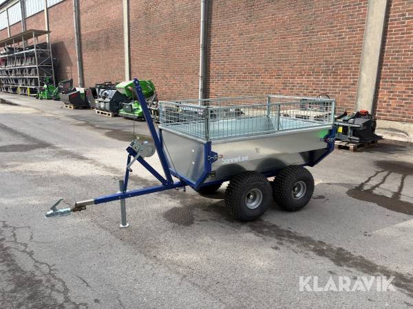 ATV-vagn Bonnet Oxen BL med vinsch för tippfunktion