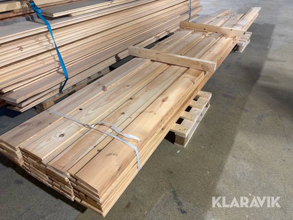 Panel 170x22 25st varierande längder ca 87m