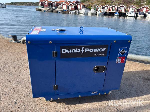 Elverk Duab Power MDG7500S-3
