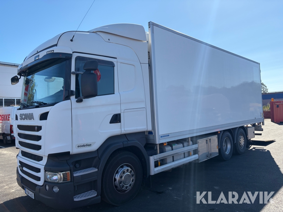 Servicelastbil Scania R 490 LB6X2*4HNB med bakgavellyf