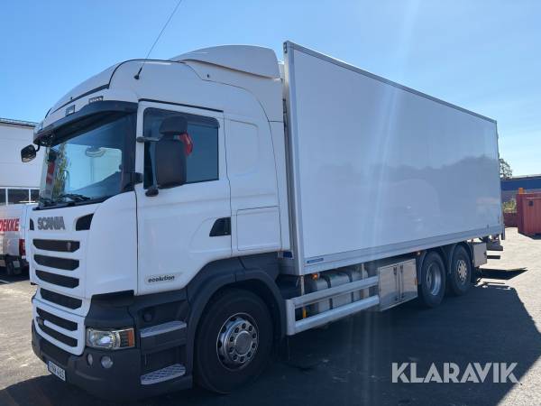 Servicelastbil Scania R 490 LB6X2*4HNB med bakgavellyf