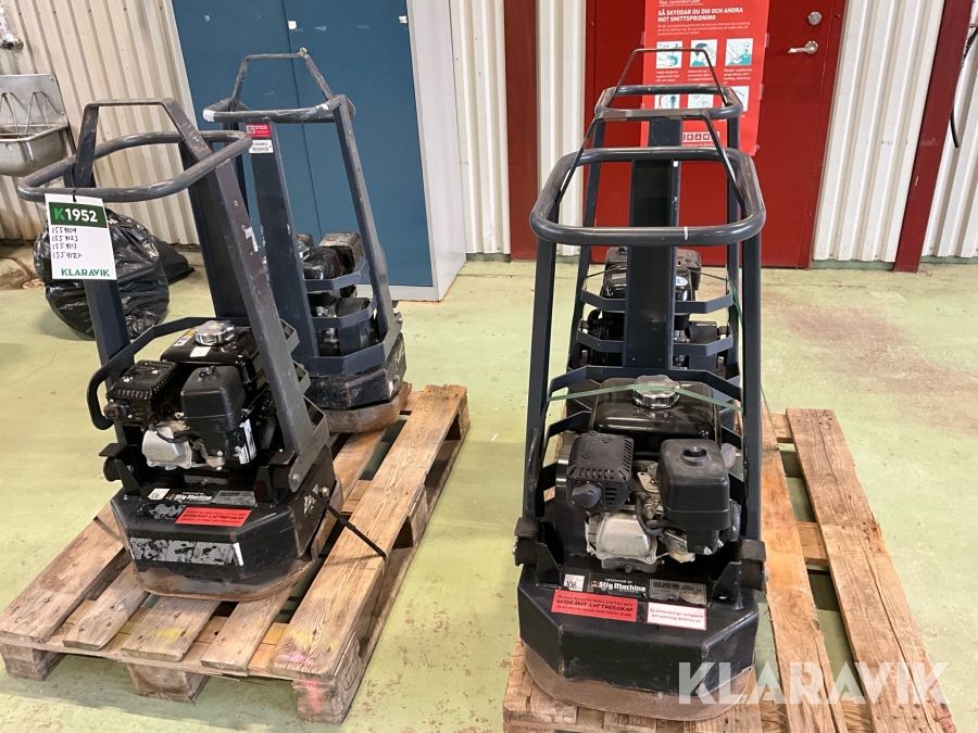 Markvibrator 4st Solum Compaction SR 18/45