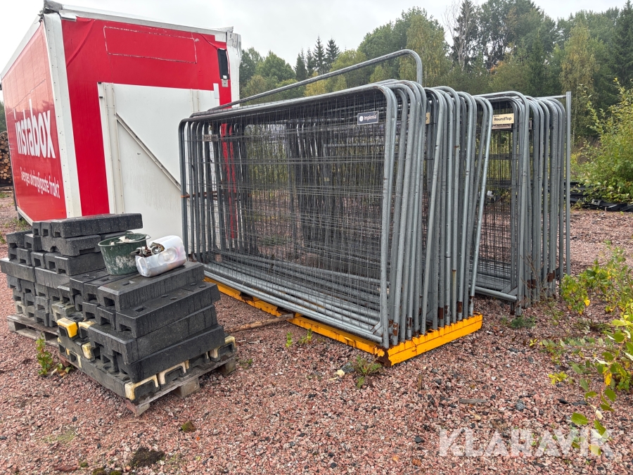 Byggstaket 50st med fötter