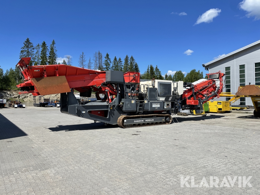Spindelkross Sandvik QS331 med hängsikt och retur