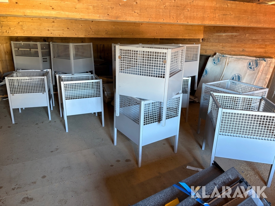 Butiksinredningskorgar 14 st