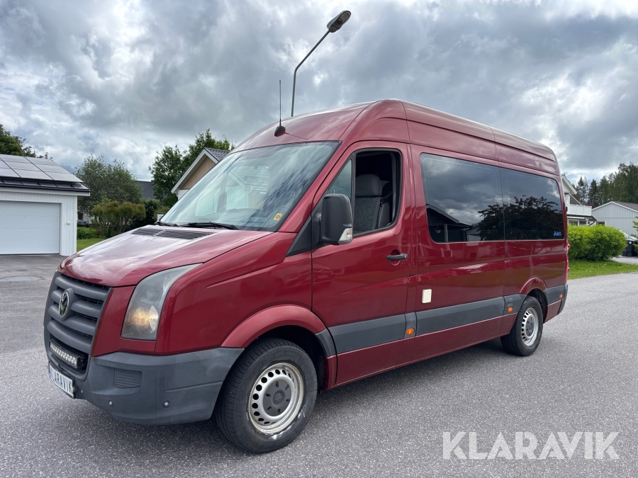 Skåpbil Volkswagen Crafter TDI med camping & handikapp utrustning