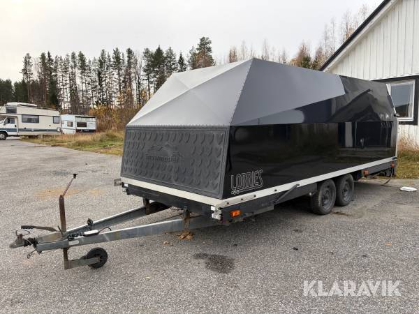 Släpvagn med kåpa Lorries Snowmaster 495