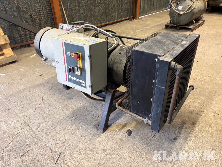 Skruvkompressor Hydrovane 148 & kyltork
