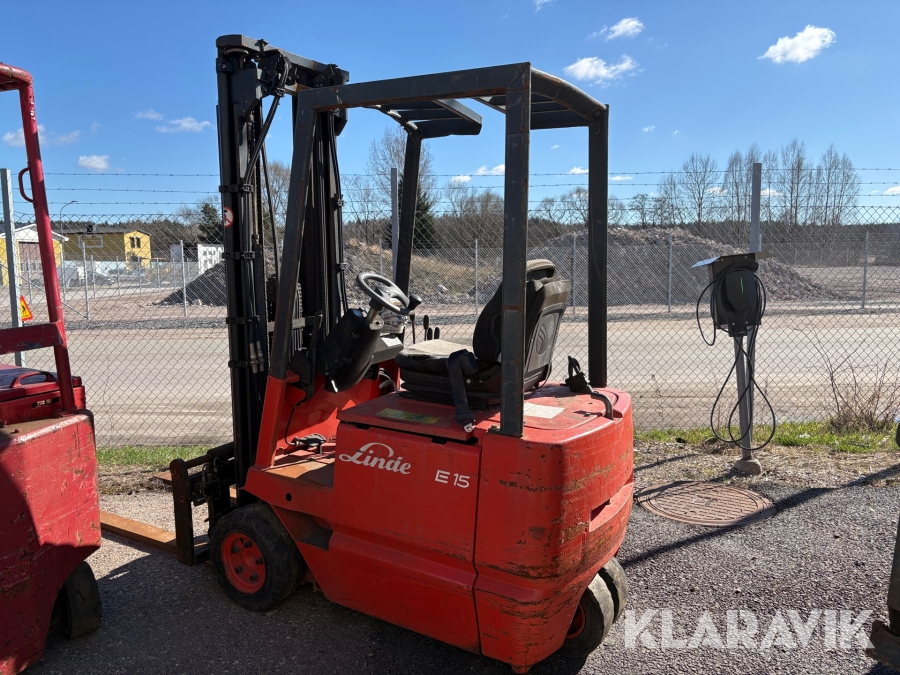 Motviktstruck Linde E15 C