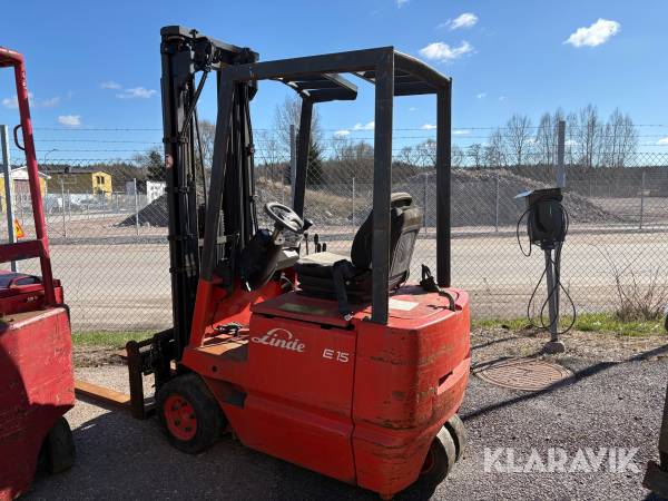 Motviktstruck Linde E15 C