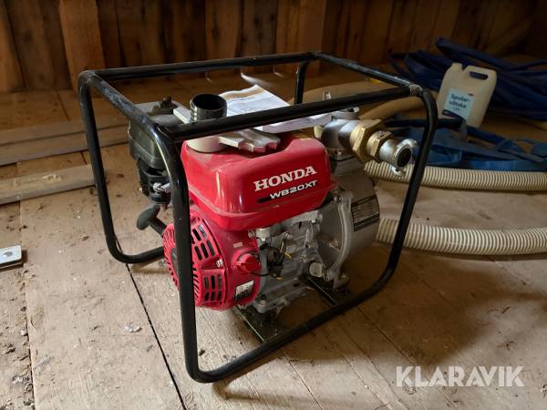Vattenpump Honda WB20XT med slangar