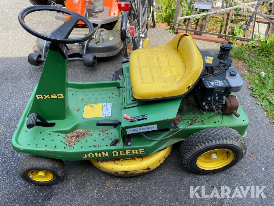 Gräsklippare John Deere RX63