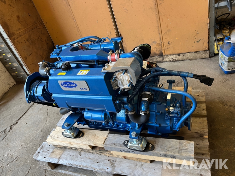Båtmotor / Marin diesel Sole Diesel sk-60