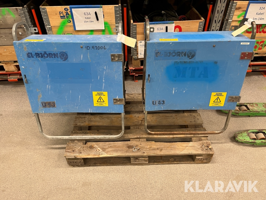 Elcentral 2 st Elbjörn U63