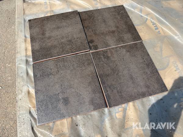 Klinker El Barco Futura Negro ca 50kvm