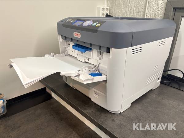 Laserskrivare med vit toner OKI N31194B för klädtryckning