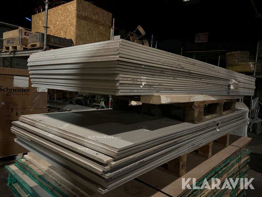 Gipsskivor Habito ca 30 st