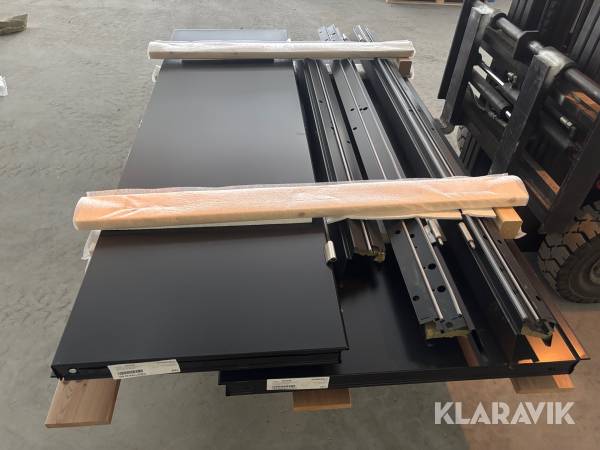 Ståldörr / pardörr Daloc Y33 15x21