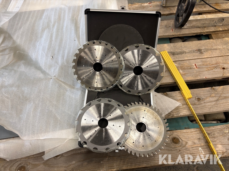 Sågklingor Hitachi 165x2.6x30x24t 4st