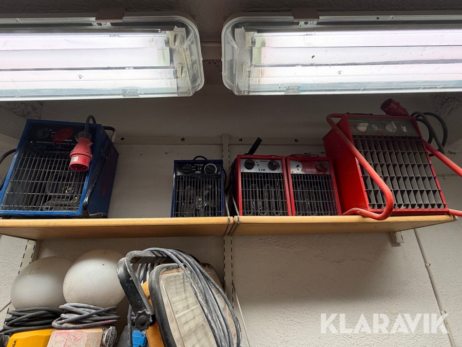 Parti Värmefläktar 5st