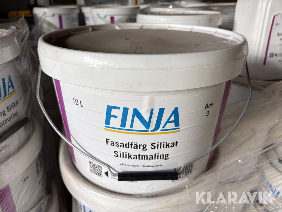 Fasadfärg Finja Silikat Rödbrun