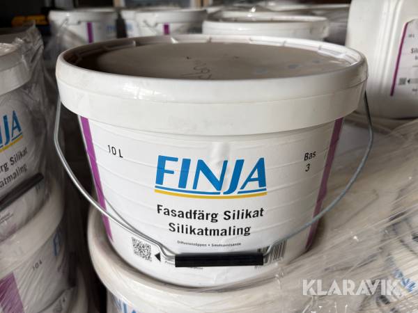 Fasadfärg Finja Silikat Rödbrun