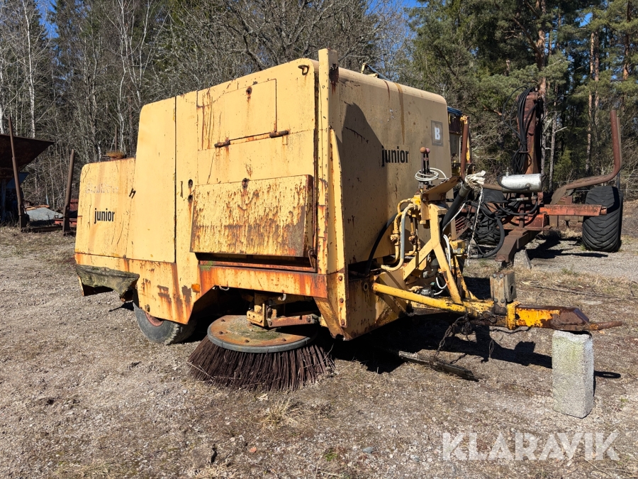 Bogserande Sopmaskin Broddway Junior