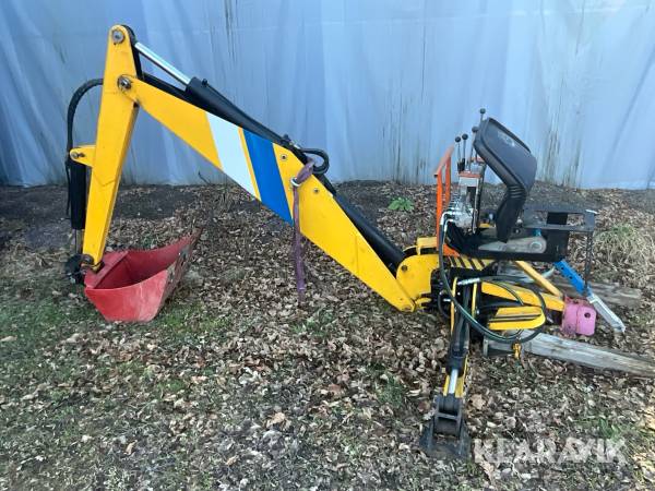 Grävaggregat till traktor