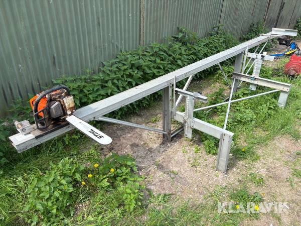 Kedjesågverk Logosol 5m med stihlsåg