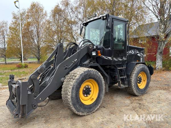 Hjullastare Volvo L50E med skevfäste