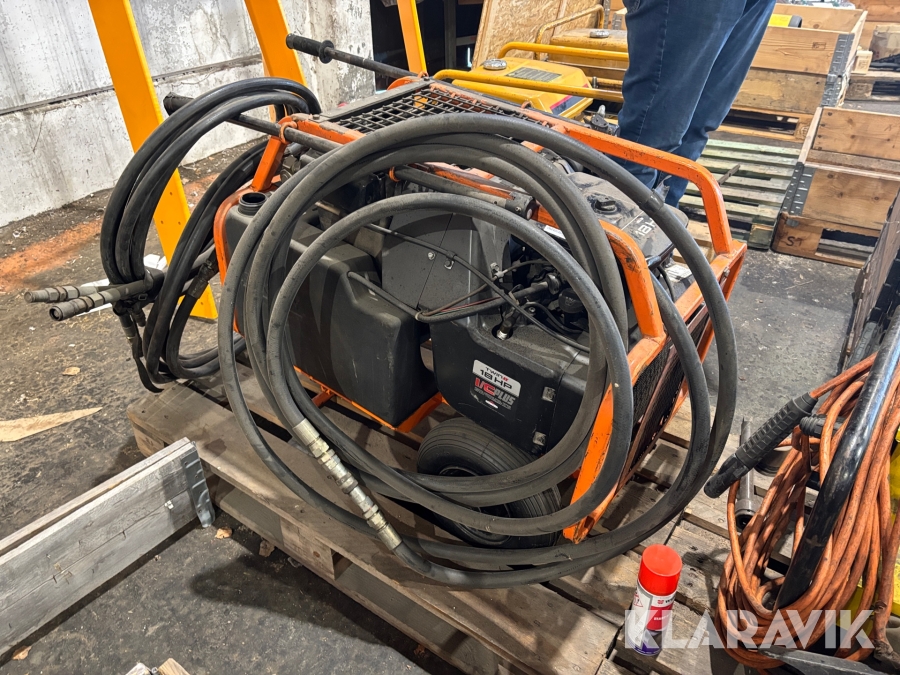 Bensindrivet hydraulverk Stanley HP-1 compact