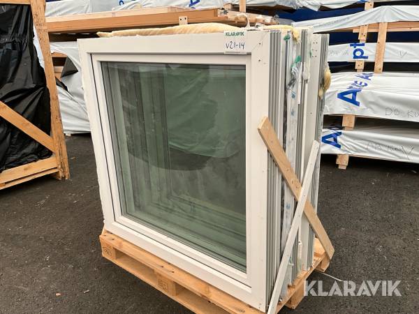 Plastfönster 4st