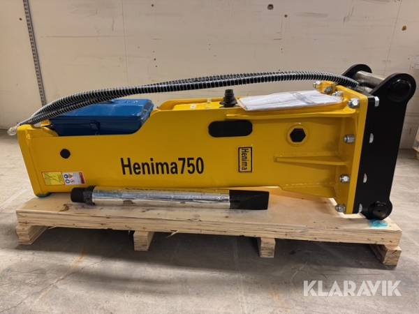 Hydraulhammare Henima 750 S45 Ny med garanti