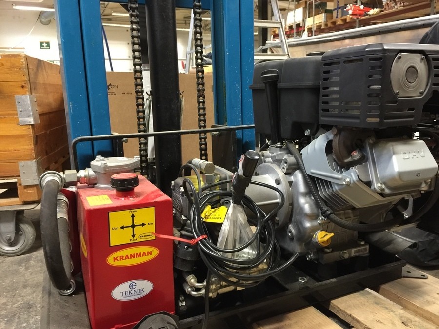 Motordrivet Hydraulaggregat Bensin (OANVÄND)