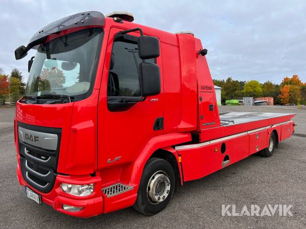 Bärgningsbil DAF LF 210 med eurotechnik byggnation