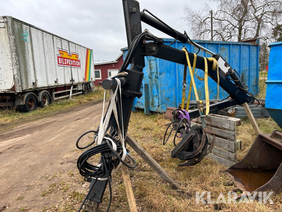 Skogskran till traktor
