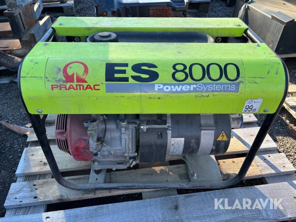 Elverk Pramac ES 8000 powerSystems