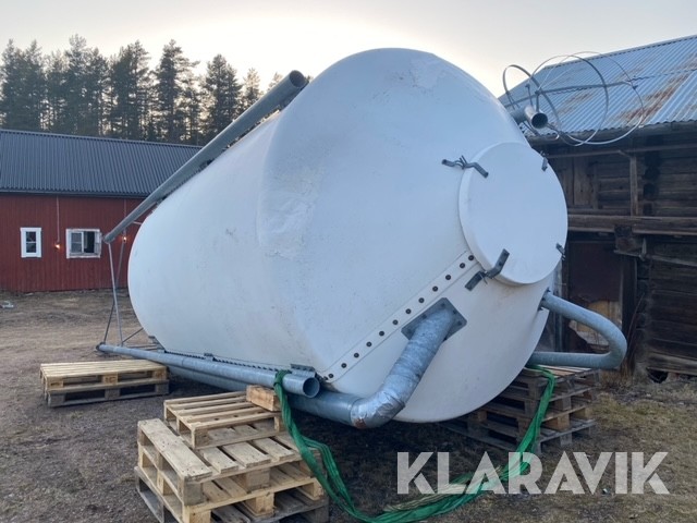 Fodersilo Glasfiber 8x2