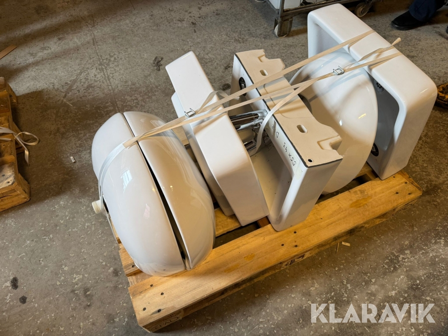 Olika handfat Ifö 6st