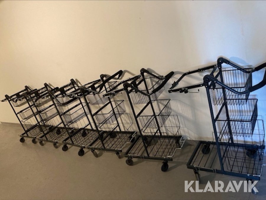Städvagnar Activa Tripp 3 6st
