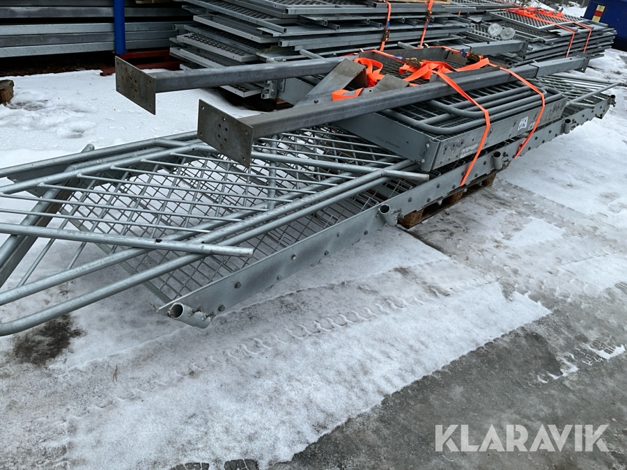 Brand/Evakueringstrappa Eurostair Rak 1 st