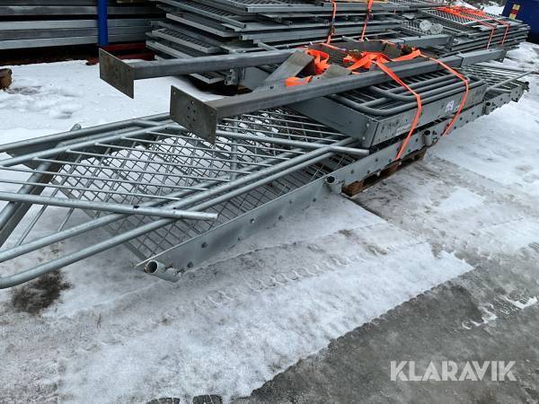 Brand/Evakueringstrappa Eurostair Rak 1 st