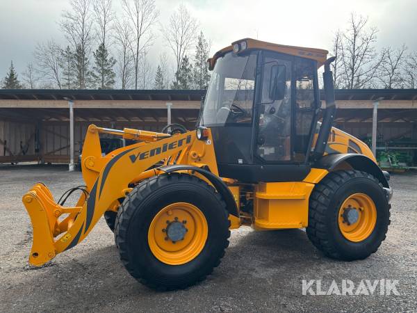 Hjullastare Venieri 9.63B med redskap
