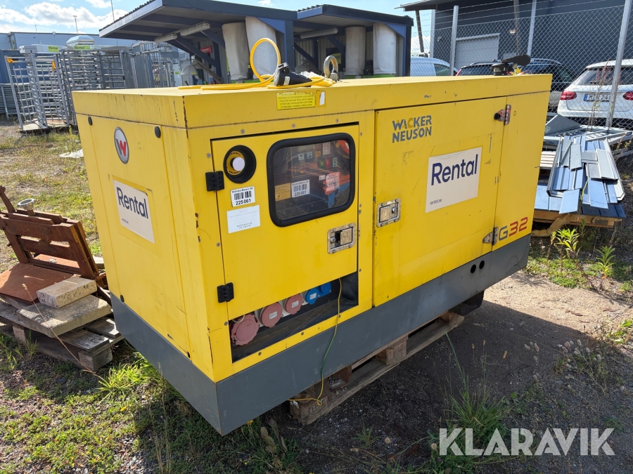 Elverk Wacker Neuson G32