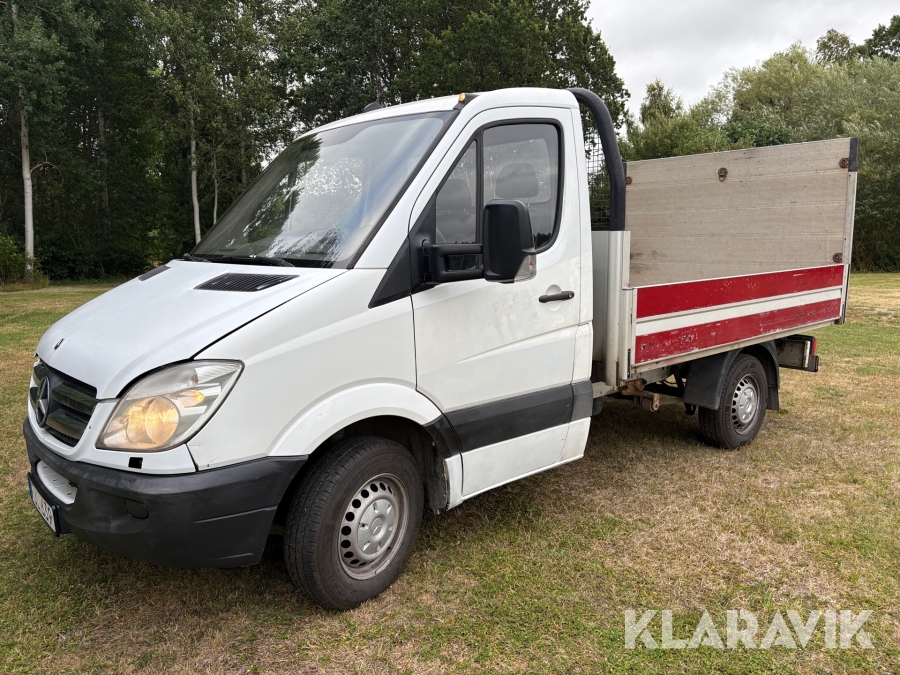 Flakbil med bakgavellyft Mercedes-Benz Sprinter