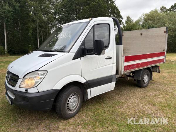 Flakbil med bakgavellyft Mercedes-Benz Sprinter