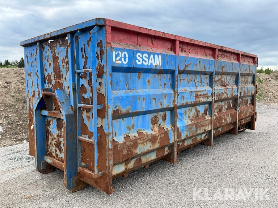 Lastväxlarcontainer 30 m3