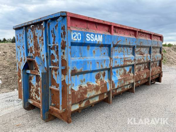 Lastväxlarcontainer 30 m3