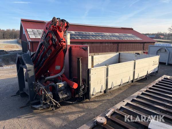 Kranflak med Palfinger-kran